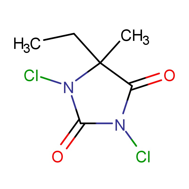 1,3-dicloro-5-etil-5-metilidantoina